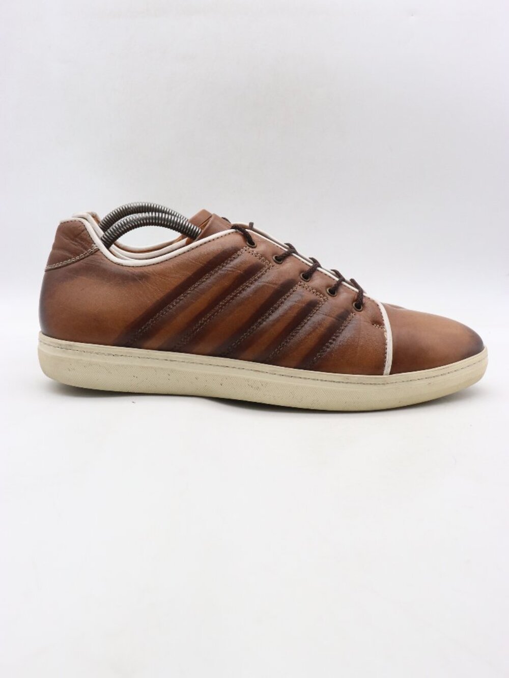 Mezlan Balboa Men's Size 11.5 M Dress Sneakers Oxford Brown Leather Shoes